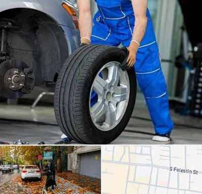 آپاراتی در خیابان فلسطین