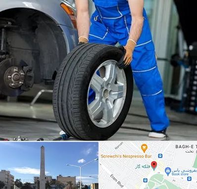 آپاراتی در فلکه گاز شیراز