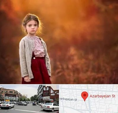 آتلیه کودک در خیابان آذربایجان