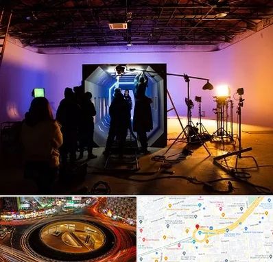 آتلیه فیلمبرداری در میدان ولیعصر