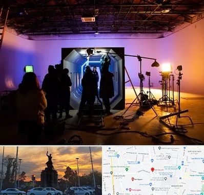 آتلیه فیلمبرداری در میدان حر