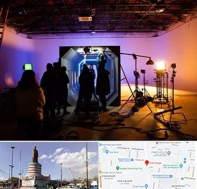 آتلیه فیلمبرداری در کارگر جنوبی