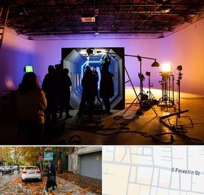 آتلیه فیلمبرداری در خیابان فلسطین