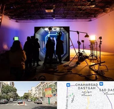 آتلیه فیلمبرداری در چهارصد دستگاه 