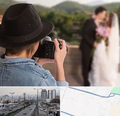 عکاس عروسی در بلوار ارتش