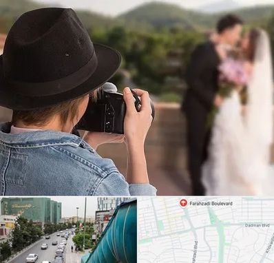 عکاس عروسی در بلوار فرحزادی