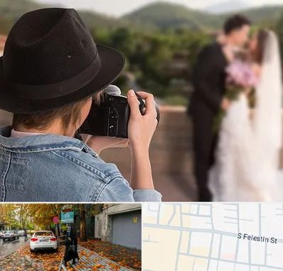 عکاس عروسی در خیابان فلسطین