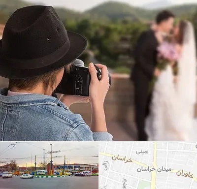 عکاس عروسی در میدان خراسان