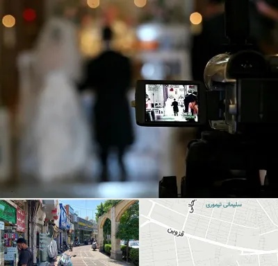 فیلمبردار عروسی در خیابان قزوین