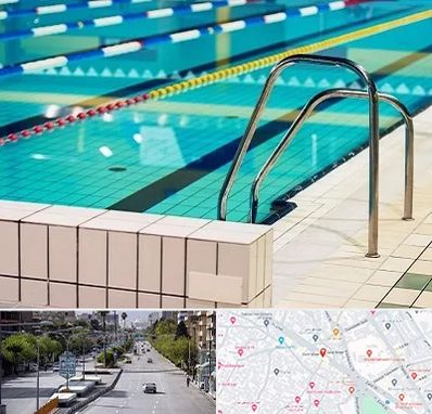 استخر در خیابان زند شیراز