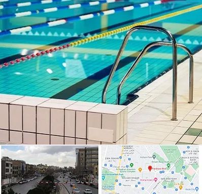 استخر در بلوار فردوسی مشهد