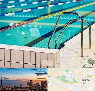 استخر در غرب تهران 