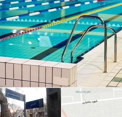 استخر در سی متری جی