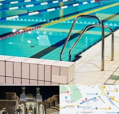 استخر در زرگری شیراز