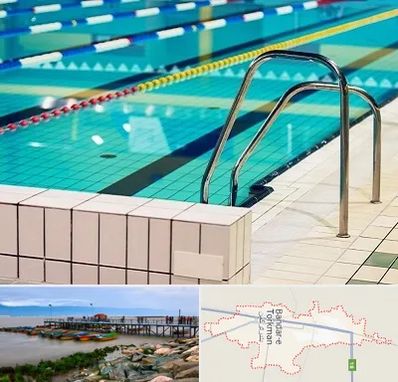 استخر در بندر ترکمن