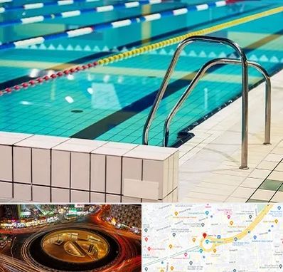 استخر در میدان ولیعصر