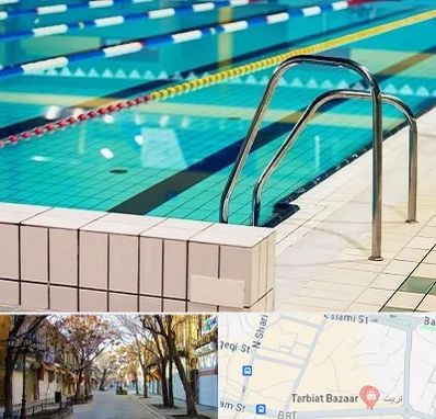 استخر در تربیت تبریز