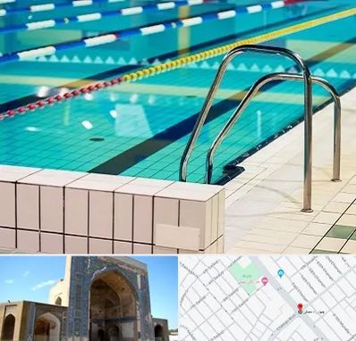 استخر در مصلی مشهد