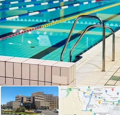 استخر در صیاد شیرازی مشهد