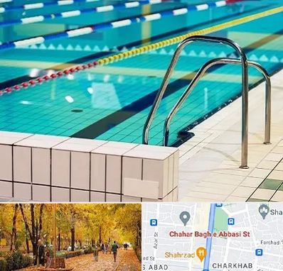 استخر در چهارباغ اصفهان