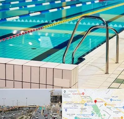 استخر در بلوار توس مشهد