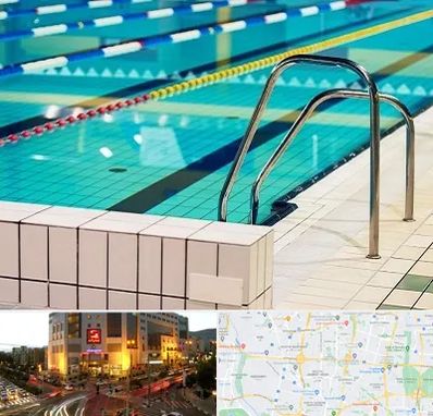 استخر در جنت آباد تهران 