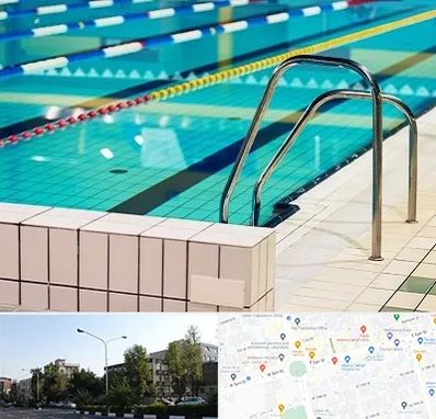 استخر در میدان کاج