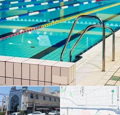 استخر در بلوار ابوذر