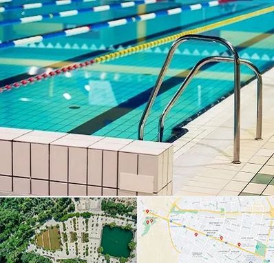 استخر در وکیل آباد مشهد