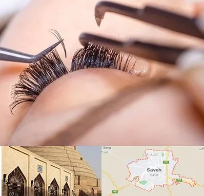 سالن کاشت مژه در ساوه