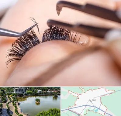 سالن کاشت مژه در لنگرود