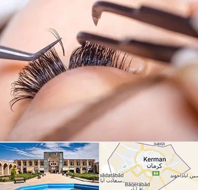سالن کاشت مژه در کرمان