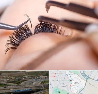 سالن کاشت مژه در یاغچیان تبریز