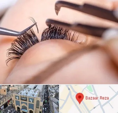 سالن کاشت مژه در بازار رضا مشهد