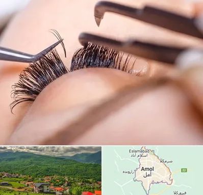 سالن کاشت مژه در آمل