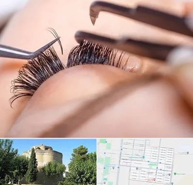 سالن کاشت مژه در مرداویج اصفهان