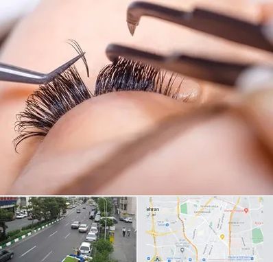 سالن کاشت مژه در ستارخان