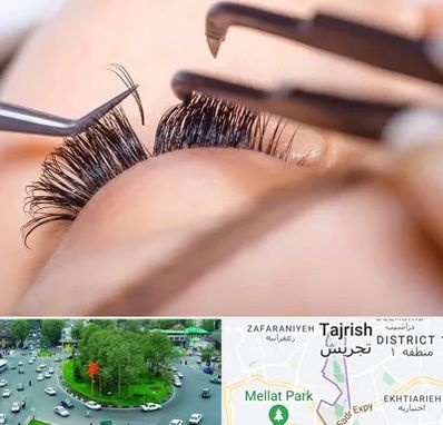 سالن کاشت مژه در تجریش