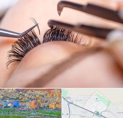 سالن کاشت مژه در رشدیه تبریز