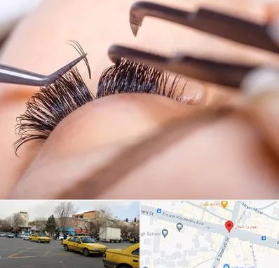 سالن کاشت مژه در شهناز تبریز