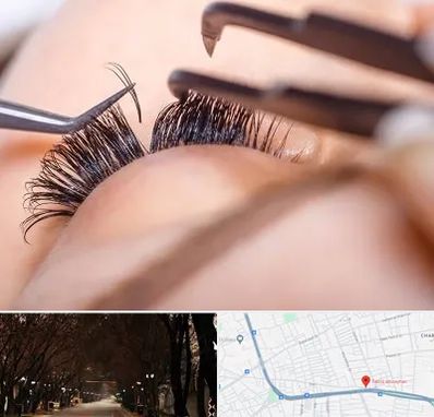 سالن کاشت مژه در ابوریحان تبریز