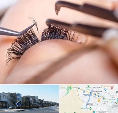 سالن کاشت مژه در شریعتی مشهد