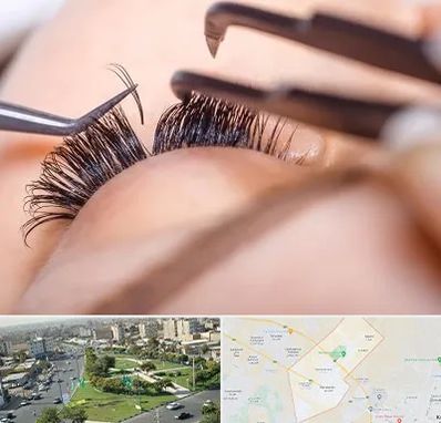 سالن کاشت مژه در کمال شهر کرج