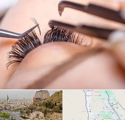 سالن کاشت مژه در فرهنگ شهر شیراز