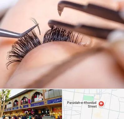 سالن کاشت مژه در 15 خرداد