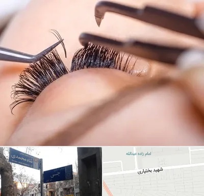 سالن کاشت مژه در سی متری جی