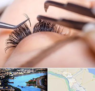 سالن کاشت مژه در خرمشهر