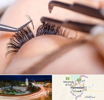 سالن کاشت مژه در همدان