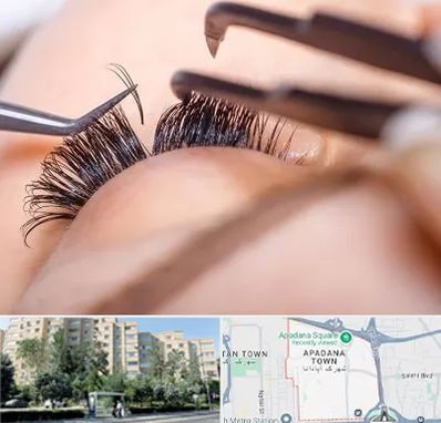 سالن کاشت مژه در آپادانا