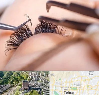 سالن کاشت مژه در شمال تهران